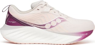 Saucony Women's Triumph 22 Moon/Eggplant, 42