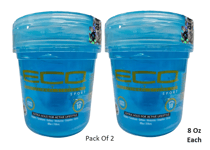 2 X ECO Style Professional Hair Styling Gel SPORT Max Hold 236ml / 8 oz