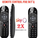 2 x Sky Q Remote Control Replacement for All Sky Q Box, Sky Q TV Box Sky Q Mini