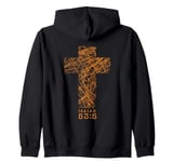 Isaiah 53 Chapter Christians Back to the Word of Bible Zip Hoodie