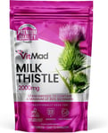 Milk Thistle Tablets - 80% Silymarin High Strength 2000Mg 120 Tablets