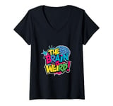 Womens The brain is weird. Neurological & Neurodiversity Psych col V-Neck T-Shirt