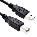 No Name Cable imprimante USB 2.0 AB M/M - 0.6M