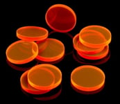 Crafters Crafters: Akrylpennor - Transparent - Fluo - Orange (10)