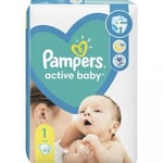 Vaipat Pampers New Baby-Dry, 2-5 kg, 1 Koko, 43 kpl