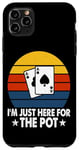 Coque pour iPhone 11 Pro Max Jeu de cartes de poker Jetons de jeu Bluff