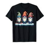 Funny Alien Gnomies Christmas Gnome Womens Mens Kids T-Shirt