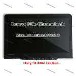 11.6" Lenovo Chromebook 300e 81H0 HD LCD Dsipaly Touch Screen Digitizer Assembly