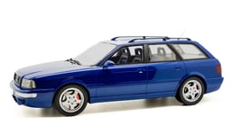 Audi Avant RS2 Maquette de Voiture 1:12 Miniature Modèle 1994 Solido Bleu Rs