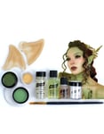 Elf/Nymph/Fairy Pointed Latex Ears Set - Komplett Professionell Makeup Set