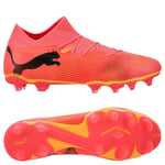 PUMA Future 7 Match Fg/ag Forever Faster - Rosa/sort/sun Stream, størrelse 40½