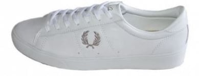 FRED PERRY Spencer Leather White Women (39)