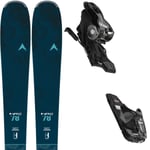 DYNASTAR Pack ski Dynastar E-cross 78 Xpress + W 10 Gw B83 Shiny Blk 25 Femme Bleu taille 164 2025