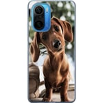 Xiaomi Poco F3 Transparent Mobilskal Ung Hund