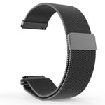 Milanese Mesh Smartwatch klokkerem for Polar Ignite, etc - Svart