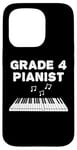 Coque pour iPhone 15 Pro Étudiant en piano, pianiste de 4e année, musicien