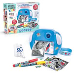 Photo Creator Kids Instant Camera Blue, Digital Camera with Built-In Printer, 250+ Prints, Rechargeable