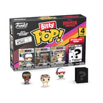 Funko Bitty Pop! ST SZN1 - Dustin 4pk and A Surprise Mystery Mini Figure - 0.9 Inch (2.2 Cm) - Stranger Things Collectable - Stackable Display Shelf Included - Gift Idea - Party Bags Stocking