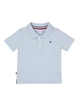 Tommy Hilfiger Baby Flag Logo Polo Shirt, Breezy Blue