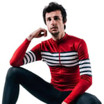 Veste De Cyclisme D'hiver Pour Homme,Maillot Chaud,Sourire Thermique,Course De Vélo De Route Vtt,73du Cycliste