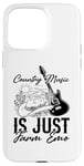 Coque pour iPhone 15 Pro Max La musique country, c'est juste Farm Emo