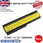 6 Cell Battery For Lenovo Thinkpad X200 X201 Fru 42t4536 42t4538 42t4542 42t4648