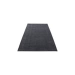 Tapis uni à courtes mèches pour salon Rush 170x120 CM - Gris