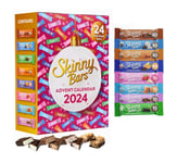 Skinny Bars Advent Calendar 2024 Chocolate 24 Days Countdown 471g choc Exp 2025