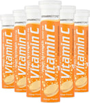 120 Vitamin C Orange 1000mg Effervescent Tablets *6 Packs of 20* HIGH Strength