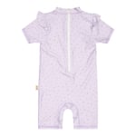 Petit Piao Badedrakt Frills UV50+ Printed Light Lavender/ Dusty 