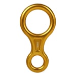 UK (Gold)Figure 8 Descender 35KN Heavy Duty Colored Climbing Gear Downhill Equi