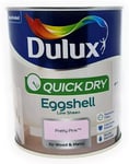 Dulux - Quick Drying Eggshell Paint For Wood & Metal - Pretty Pink - 750ml