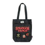 Grupo Erik - Tote Bag Stranger Things, 37 x 41 cm | Tote Bag Fantaisie, Tote Bag Original, Sac Fourre-tout