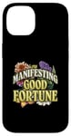 iPhone 14 Manifesting Good Fortune Floral Inspiration Case