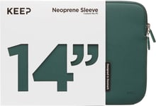 KEEP 14   neopren sleeve til bærbar computer (Power Green)