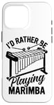 iPhone 16 Pro Max Funny Marimba Instrument Pun for a Marimba Player Case