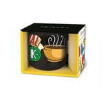 Stor Friends - Central Perk Ceramic Breakfast Mug In Gift Box (400ml)