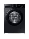 Samsung Series 5 Ai Energy Ww90Cgc04Dabeu 9Kg Load, 1400 Spin Ecobubble Washing Machine With Smartthings - Black