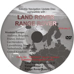 Navigation Sat Nav Map DVD update 2018 - compatible with Range Rover – DENSO-system United Kingdom disc C
