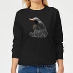 Fantastic Beasts Tribal Niffler Women's Sweatshirt - Black - XS