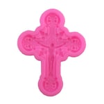 Pop Diy 3d Cake Decorating Cross Shaped Fondant Sugar Silic