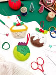 The Make Arcade Xmas Eats Felt Tree Decorations Sewing Kit