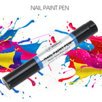 Portable Nail Polish Pen DIY Water Based Nail Varnish Gel Paint Pen For Wome TDM