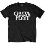 Greta Van Fleet Logo T-Shirt Black XL