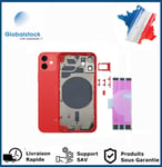 Chassis arrière pour IPhone 12 Mini Rouge