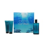 Davidoff Cool Water Gift Set 125ml EDT, 75ml Aftershave Balm & 75ml Shower Gel