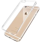 NOVAGO Compatible avec iPhone 6 Plus, iPhone 6S Plus Coque Transparente Gel Souple incassable (1 Coque, Transparente)