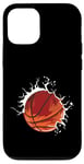 Coque pour iPhone 12/12 Pro Basketteur Basketball Basket-ball