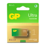 Ultra Alkaline Battery 9V 1-pack