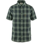 Fjällräven Övik Travel Shirt SS Men Marin M - Fri frakt